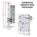 [Black Friday] Fechadura Digital Biométrica Eletronica Touch Biometria