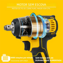 Chave de impacto sem escova DAOYI 21V com controle de velocidade sensível à pressão para trabalhos precisos