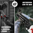 [Black Friday] MotoSerra Elétrica 6 Polegadas Brushless 2 Baterias Portátil Sem Fio Recarregável